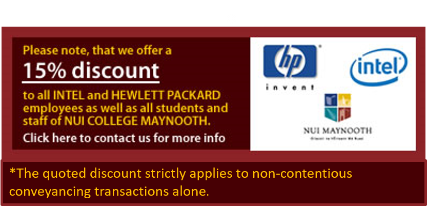 We offer a 15% discount to all Intel & Hewlett Packard Employees as well as all students and staff of NUI College Maynooth. Click here to contact us for more info...